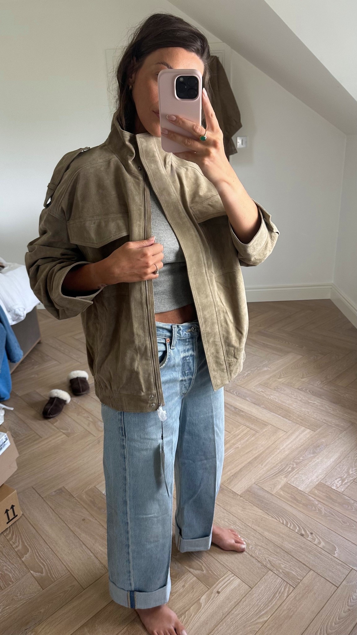The viral suede jacket from Zara 😍 I wear size small 

#LTKautumn #LTKuk #LTKeurope