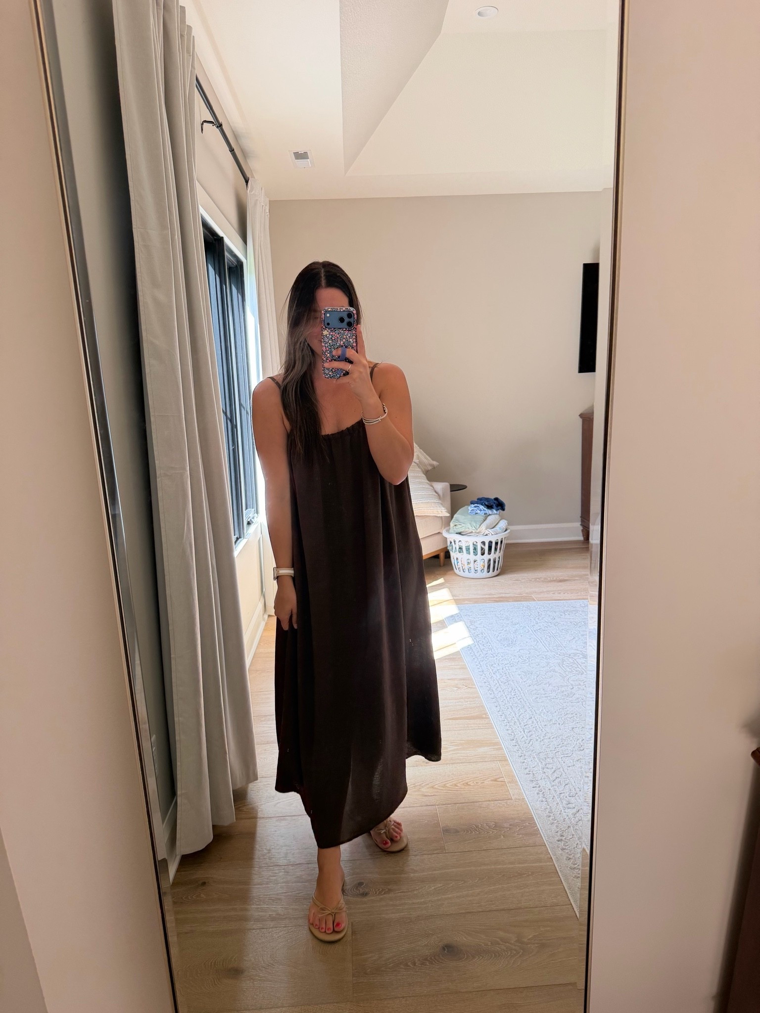 Summer backless dress
