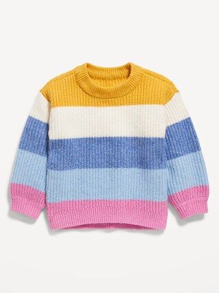 Striped Pullover Sweater for Toddler Girls | Old Navy (US)