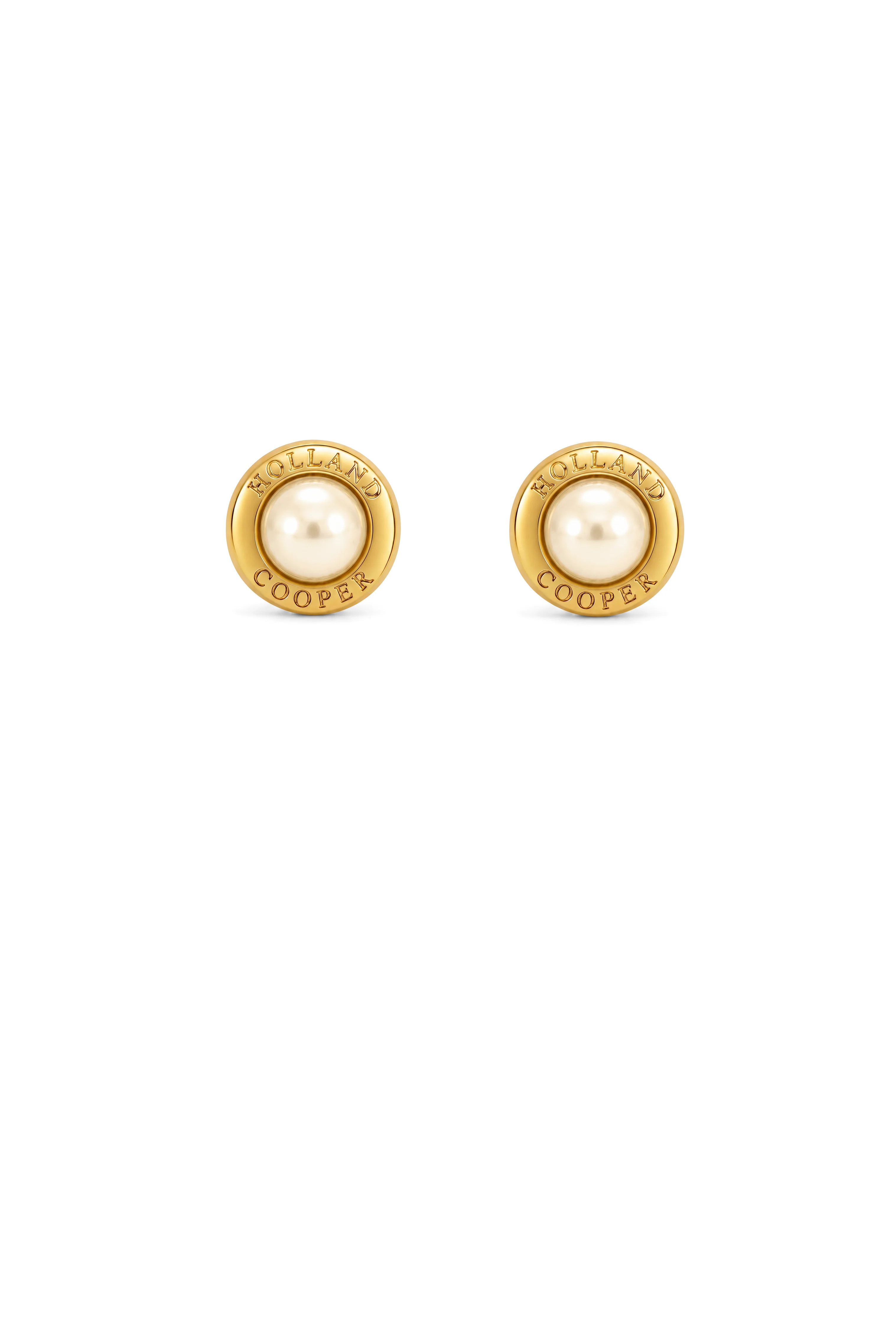 Stud Earrings (Pearl) | Holland Cooper