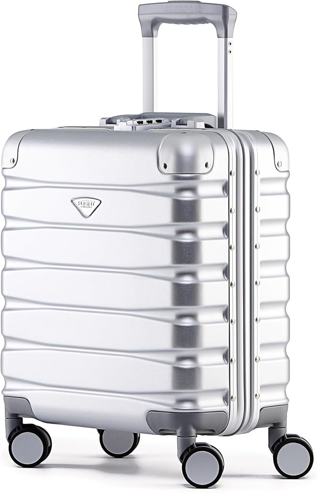 Flight Knight Premium Travel Suitcase - 8 Spinner Wheels - Built-in TSA Lock Lightweight Aluminiu... | Amazon (UK)
