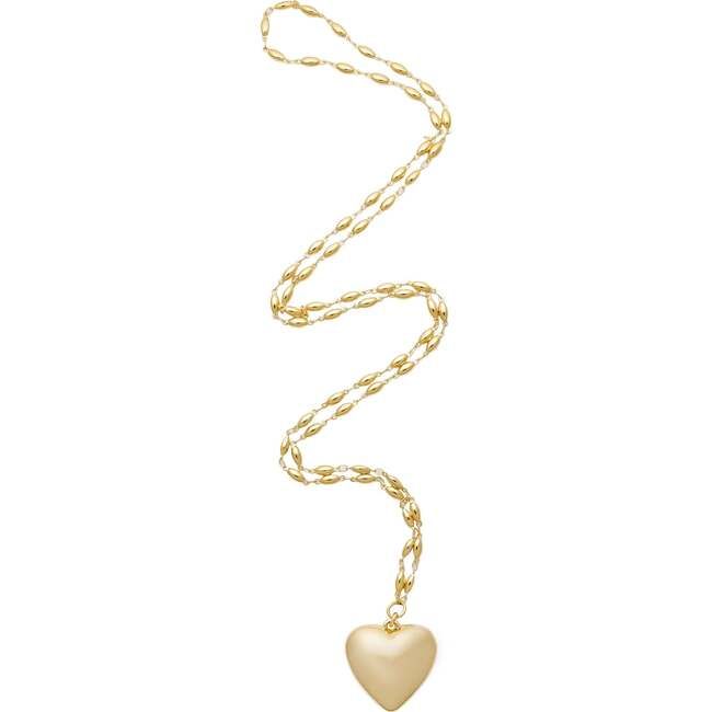 Women's Esme Hand-Cut Multi Gemstone Rondelle Beads Necklace, Gold | Maisonette