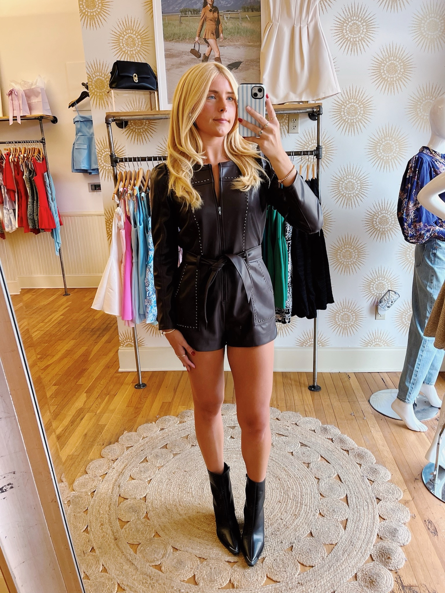 Saylor Leather Romper!! Cute for fall 🤎

#LTKU #LTKSeasonal #LTKStyleTip