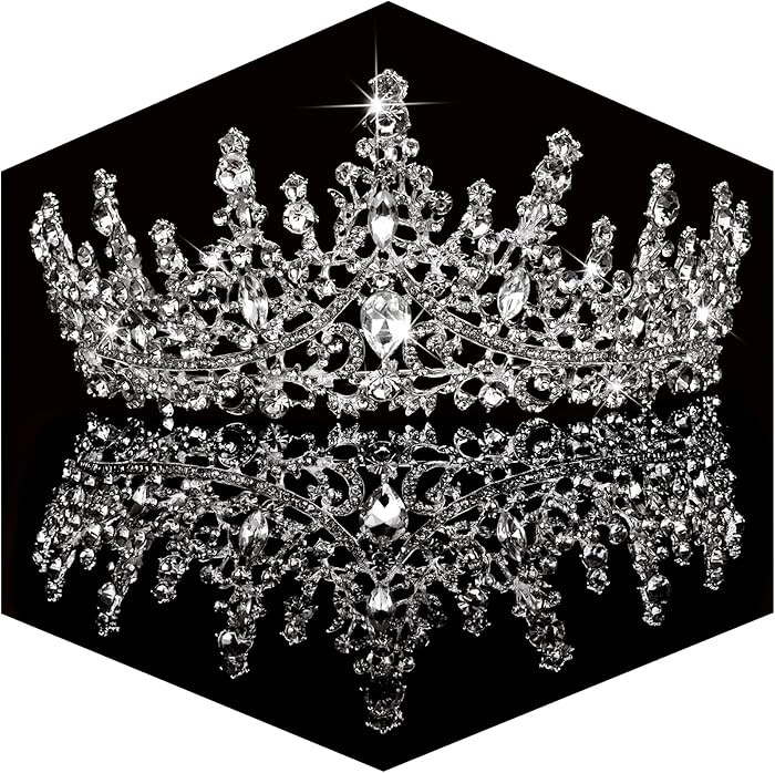 TOBATOBA Silver Tiaras and Crowns | Amazon (US)