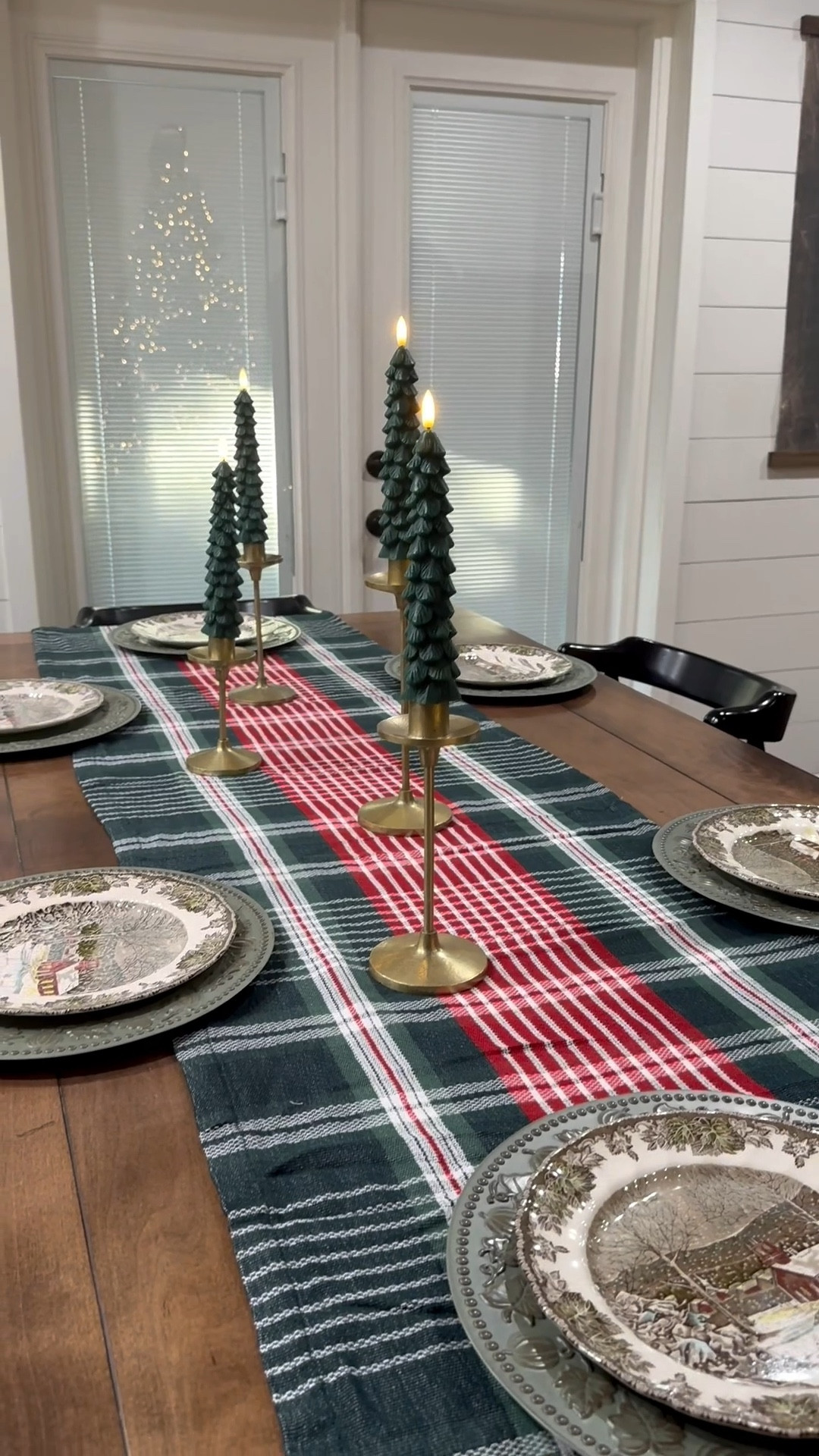 Christmas candles, Christmas tree candles, flameless candles, flameless Christmas tree candles, Christmas table runner, Christmas tablescape 

#LTKSeasonal #LTKHome #LTKHoliday