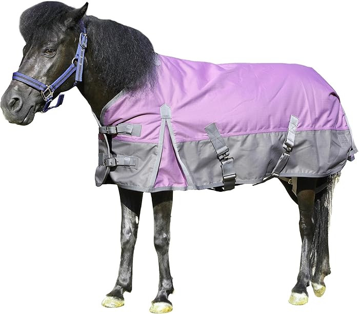 1200D Ripstop Mini Horse/Pony Blanket, Medium Weight 200g Fill - Waterproof Breathable Warm Winte... | Amazon (US)