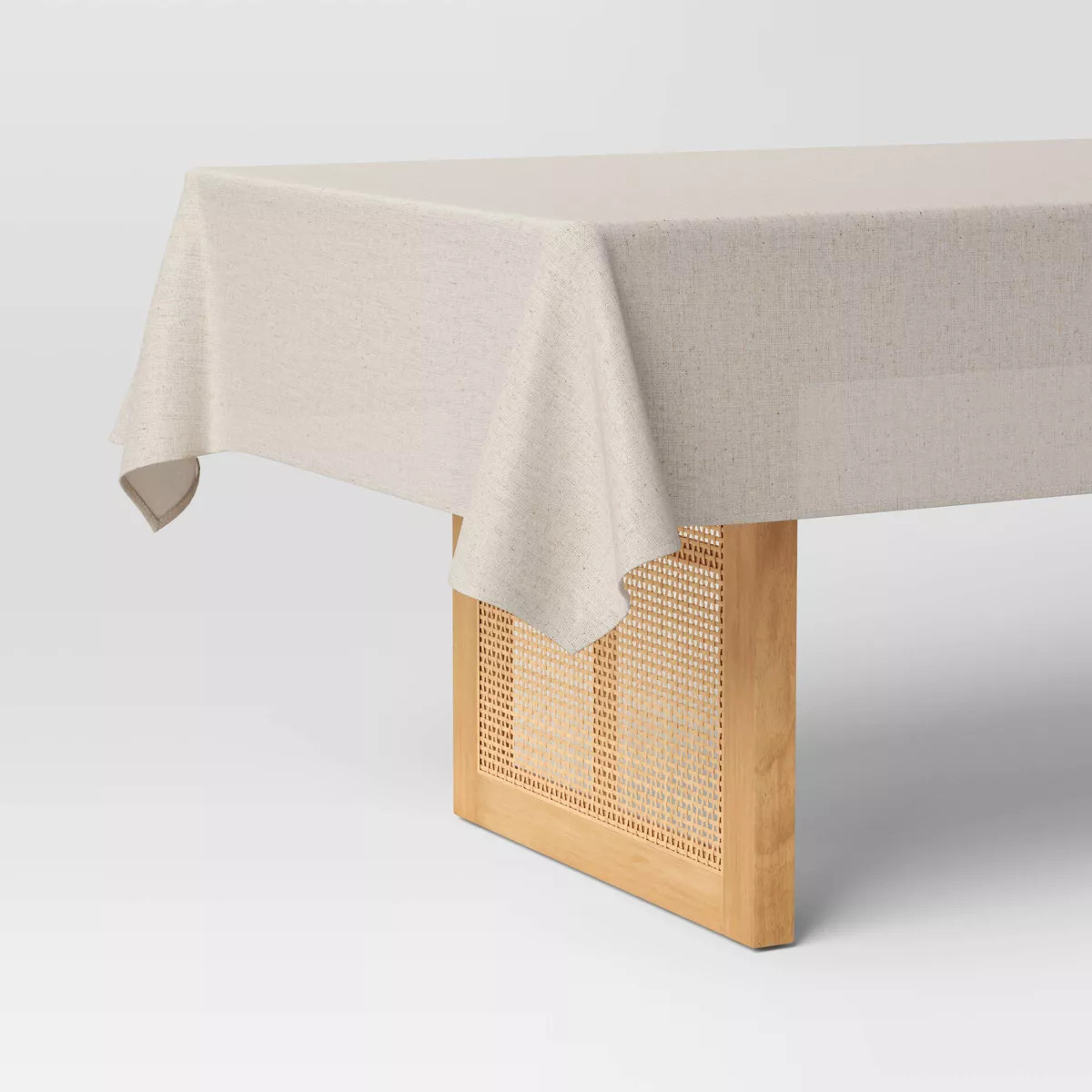 Linen Blend Tablecloth Cream - Threshold™ | Target