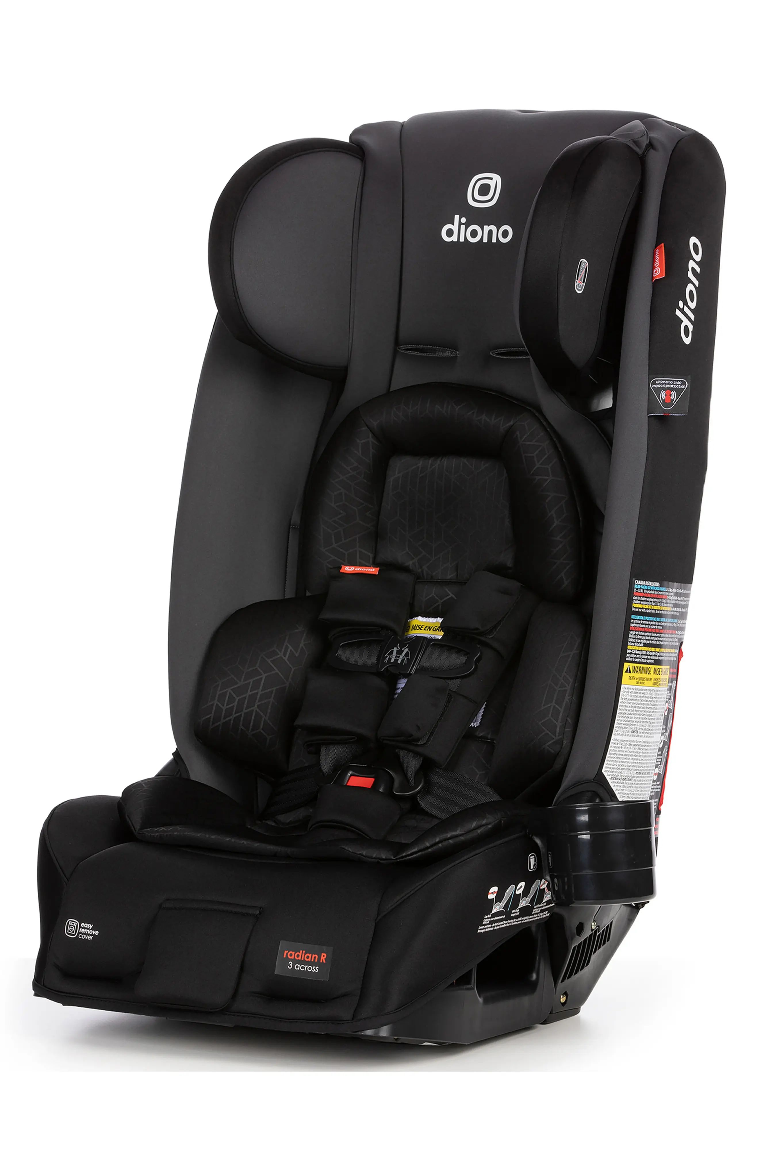 Diono Radian 3RXT Three Across All-in-One Car Seat in Gray Slate at Nordstrom | Nordstrom