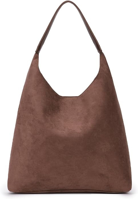 YFGBCX Tote Bags for Women Work Bags Suede Slouchy Bag Hobo Handbag Office Tote Handbag | Amazon (US)