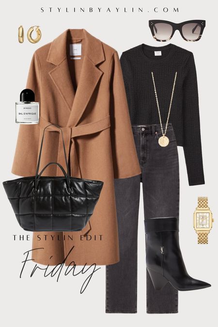 Outfits of the week- Friday edition, casual style, coat, tote bag, accessories , StylinByAylin 

#LTKstyletip #LTKSeasonal #LTKunder100