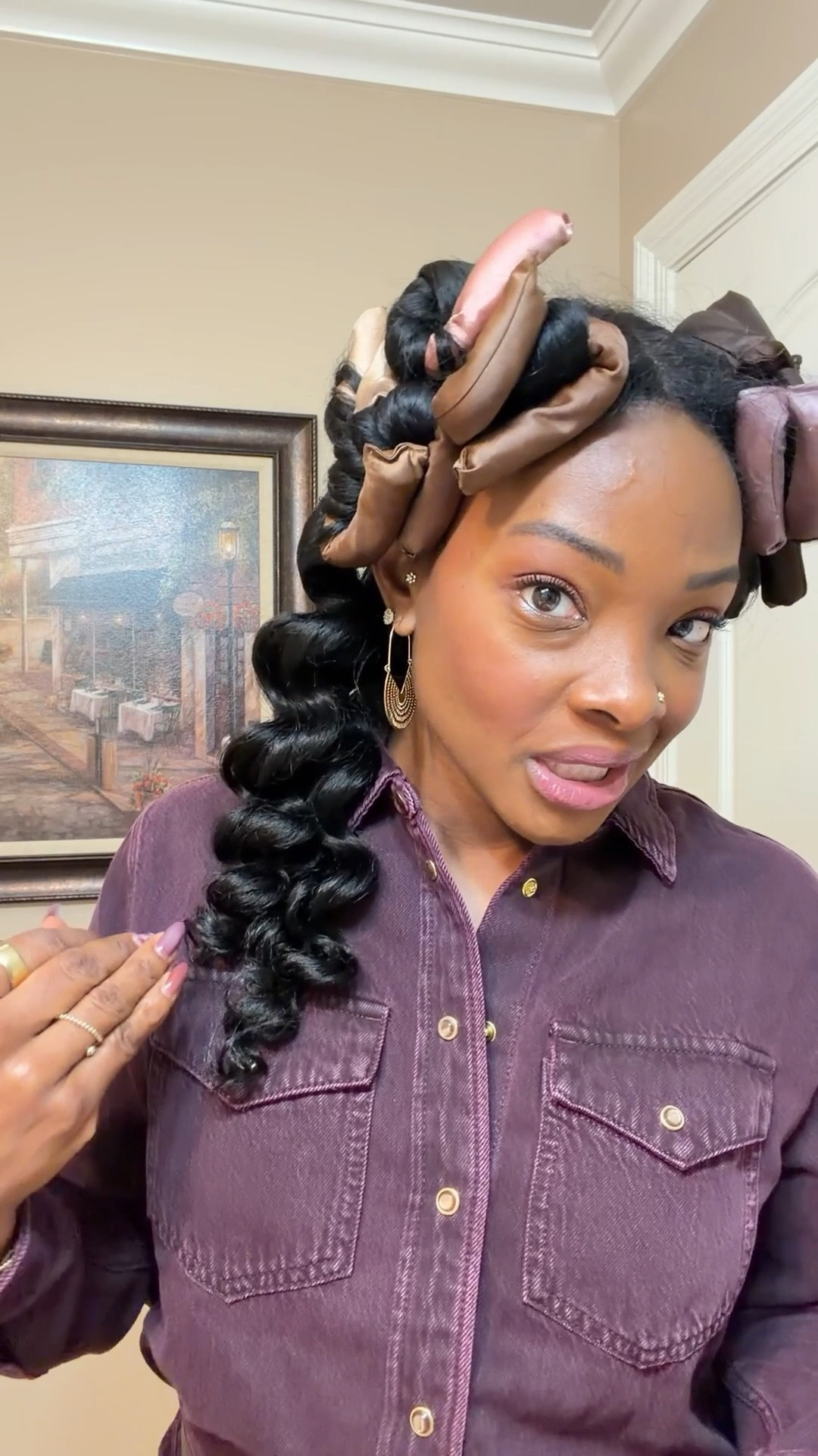 Best flexi rods out there. The satin makes them super comfortable to sleep in  

#LTKdayinmylife #LTKBeauty #LTKmorningroutine