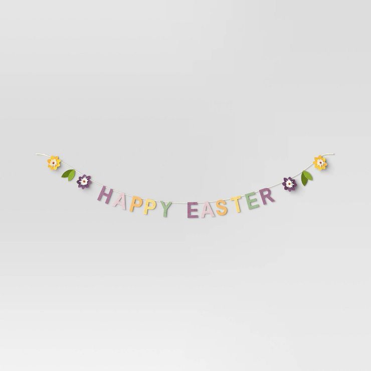 Target/Home/Home Decor/Decorative Objects‎Shop all ThresholdHappy Easter Garland - Threshold™... | Target