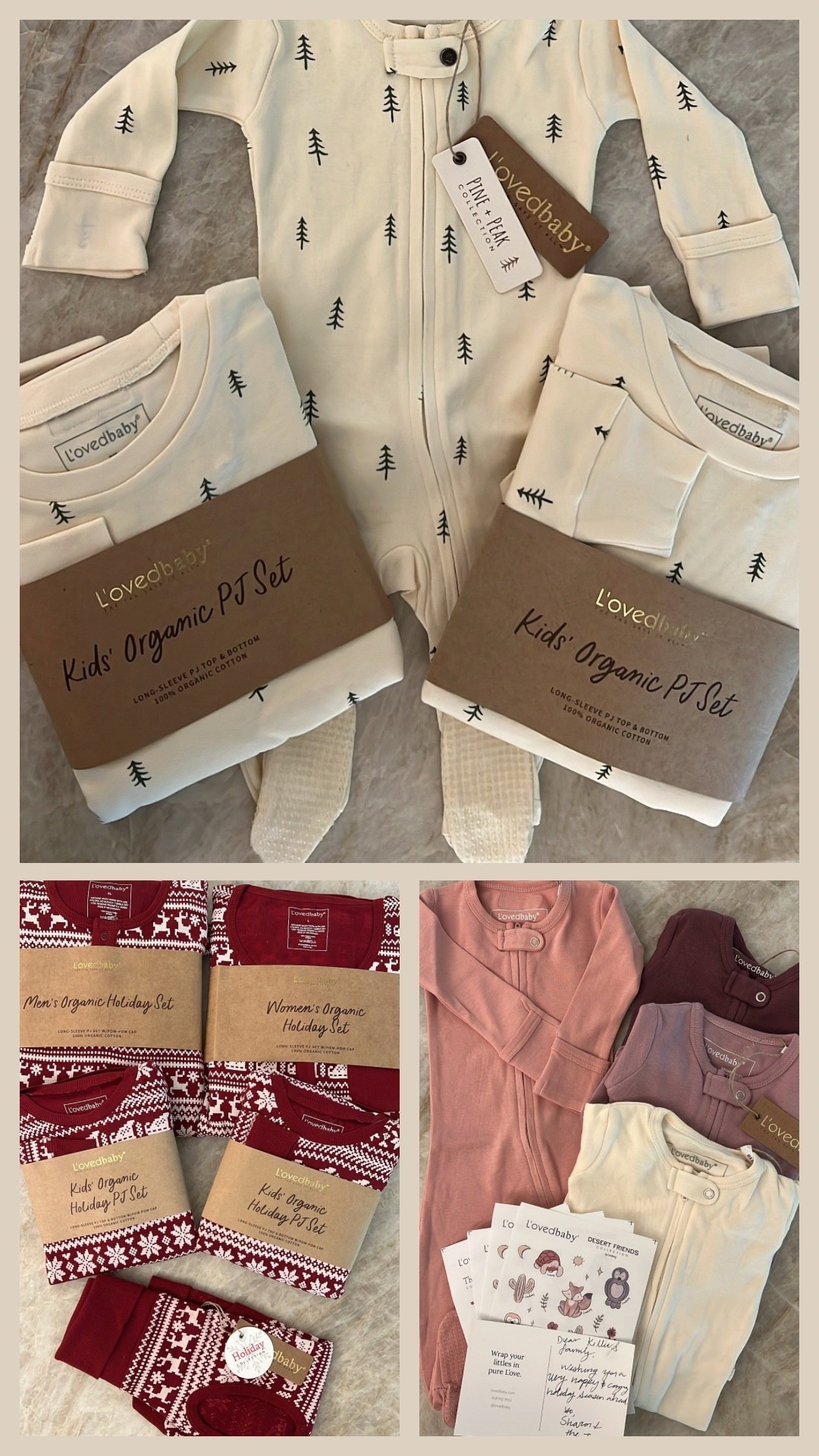 There’s nothing better than matching cozy Christmas jammies and super soft baby onesies 😍 thank you SO much for all the goodies @lovedbaby 🤍🫶🏼

#LTKHoliday #LTKGiftGuide #LTKBaby
