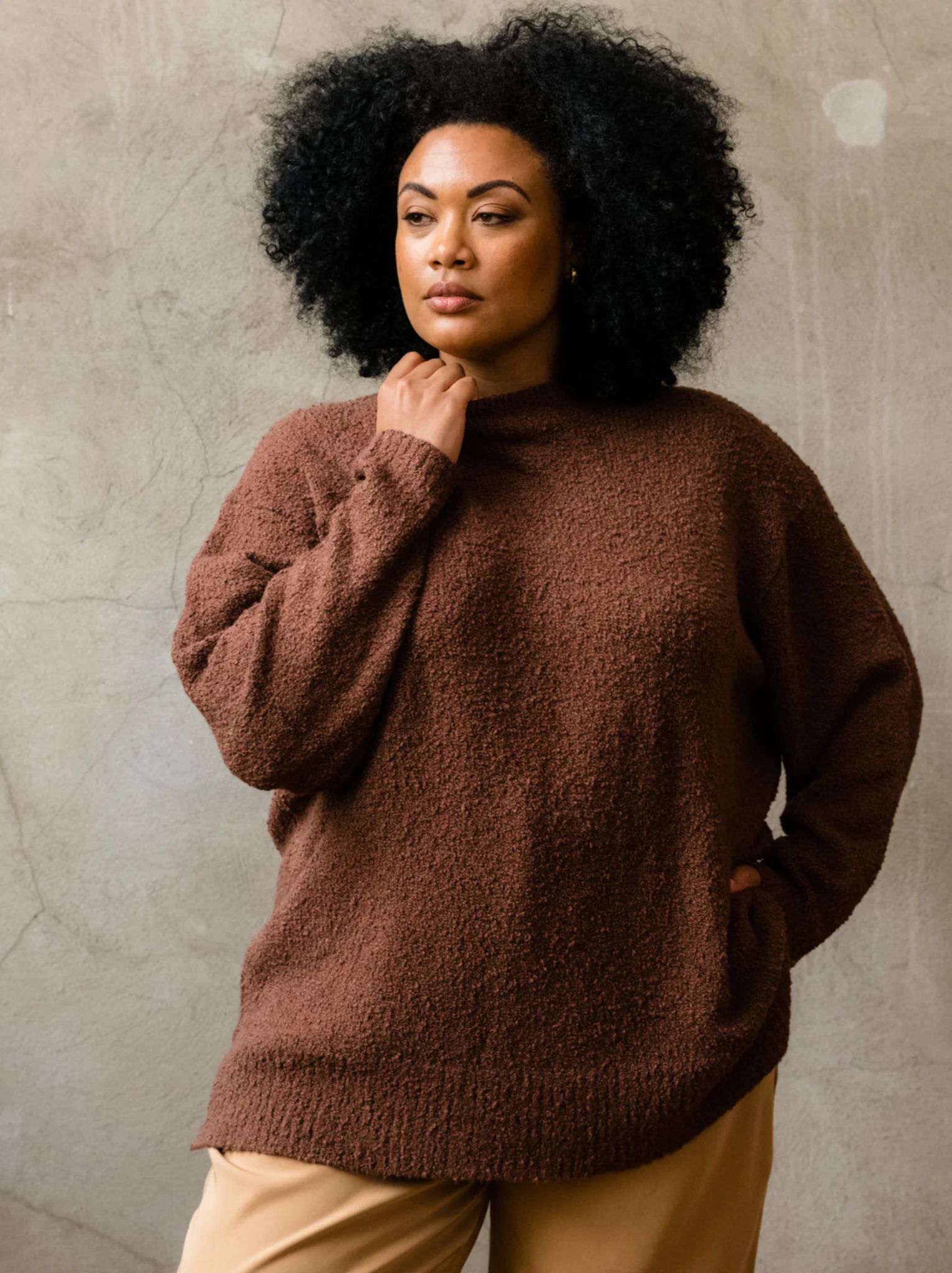 Alexis Boucle Sweater | ABLE Clothing