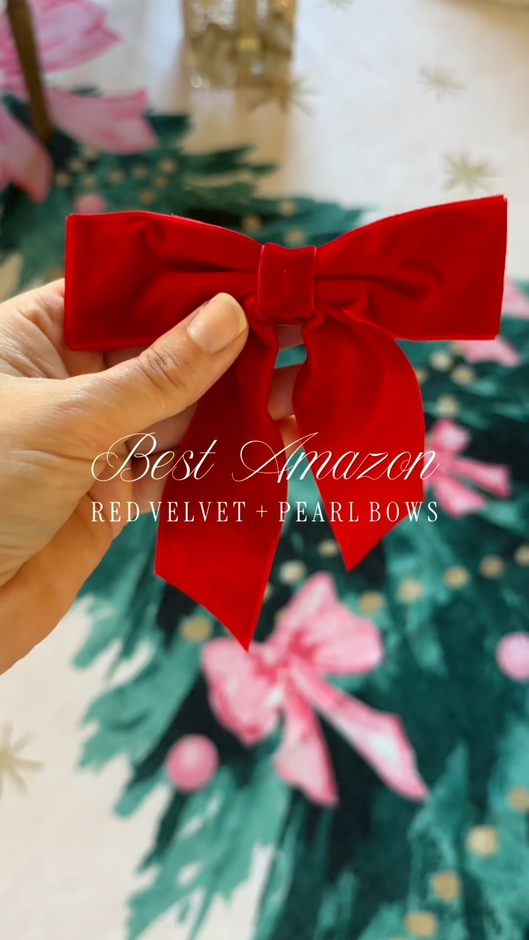 Best bows for the holidays! Decorate your Christmas tree with the sweetest details 🎀

Christmas ornaments 
Christmas tree 
Red Christmas 
Pink Christmas 
Love Shack Fancy inspired 
Coquette Girl 

#LTKHoliday #LTKHome #LTKGiftGuide