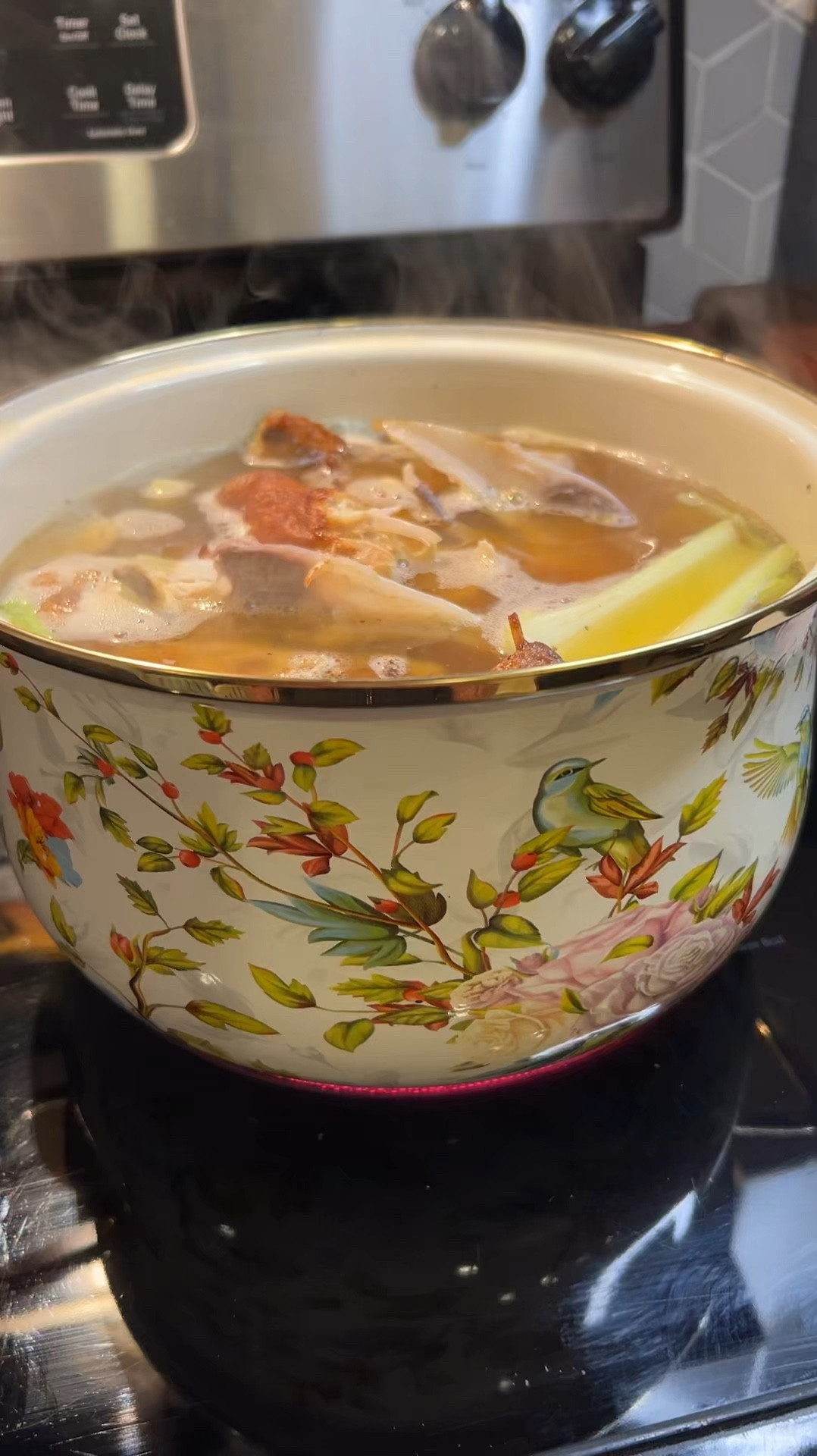 My new favorite cookware! Not only is this ceramic pot aesthetically pleasing to look at, it makes a yummy pot of homemade soup! #cookware #kitchen #pots #pans #kitchen #homeemade

#LTKHome #LTKGiftGuide #LTKFindsUnder100