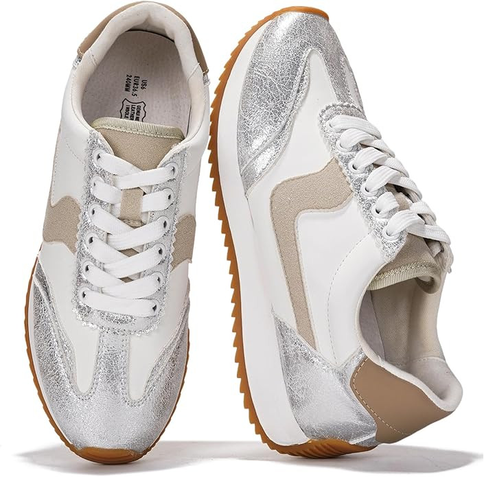 Project Cloud Fashion Sneakers for Women 2026 – Lightweight Lace-Up Shoes for Women with Memory... | Amazon (US)