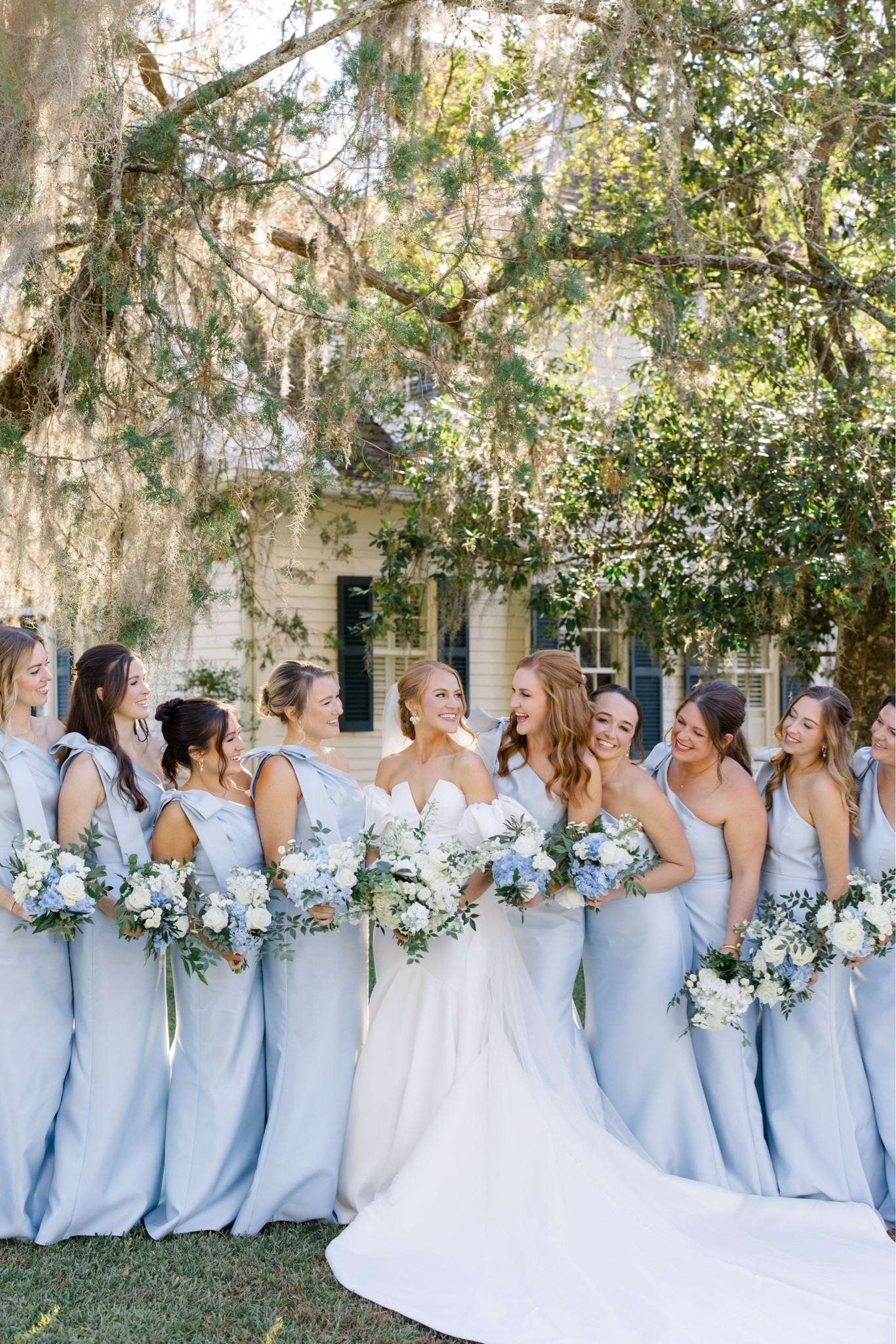 Classic, timeless bridesmaid dresses. Loved my girls in these mist Dessy gowns!

Photographer: Jenna Lindsey

#bride #bridesmaiddress #wedding#LTKMostLoved

#LTKWedding