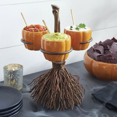 Hocus Pocus Snack Bowl Stand | Grandin Road | Grandin Road