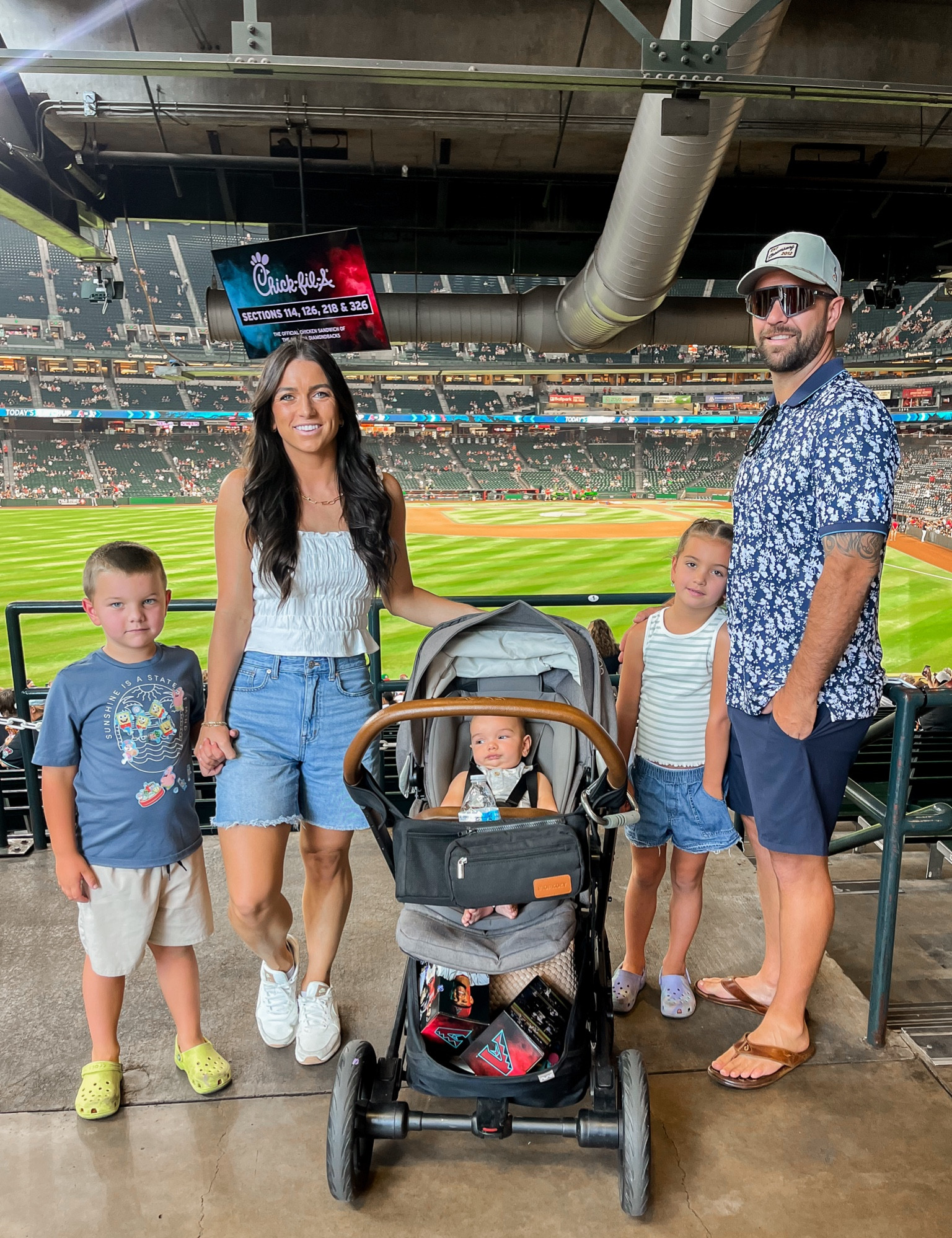 Kiddos first baseball game ⚾️🧢 

#LTKFamily #LTKFindsUnder50 #LTKFindsUnder100