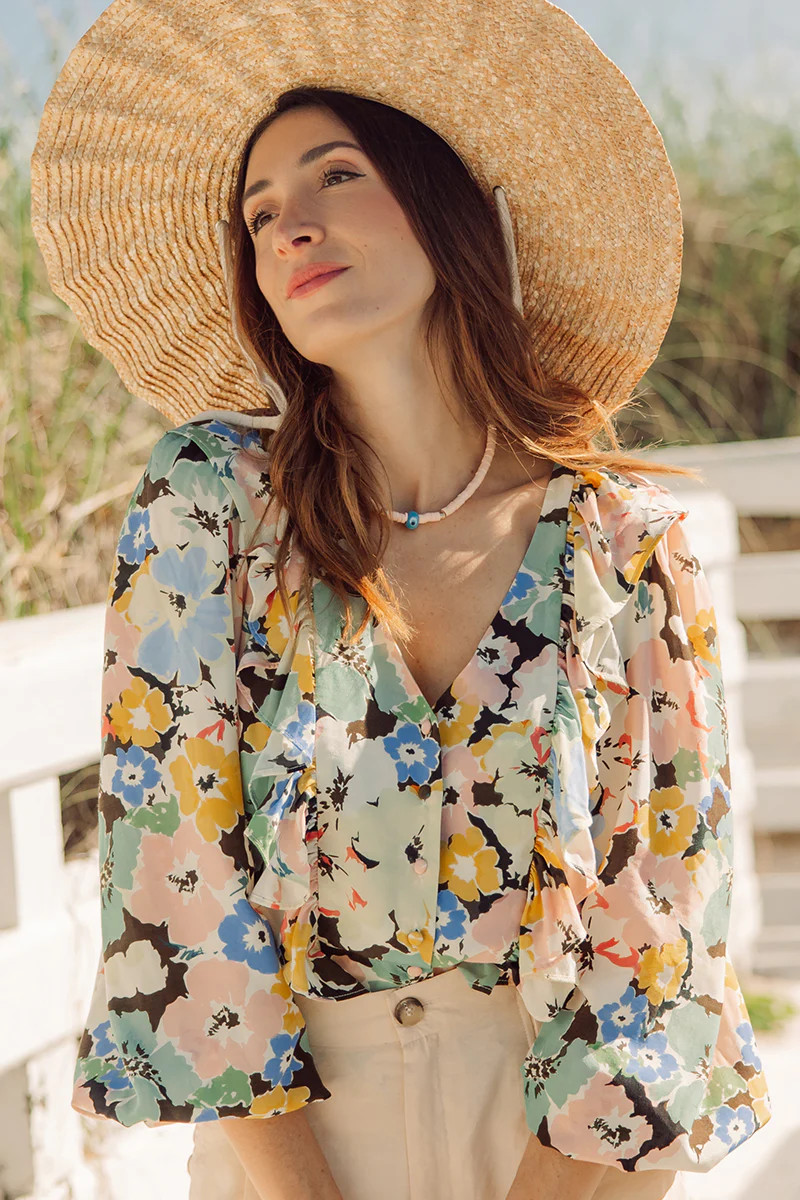 COUNTRY ROSE TOP | Yumi Kim