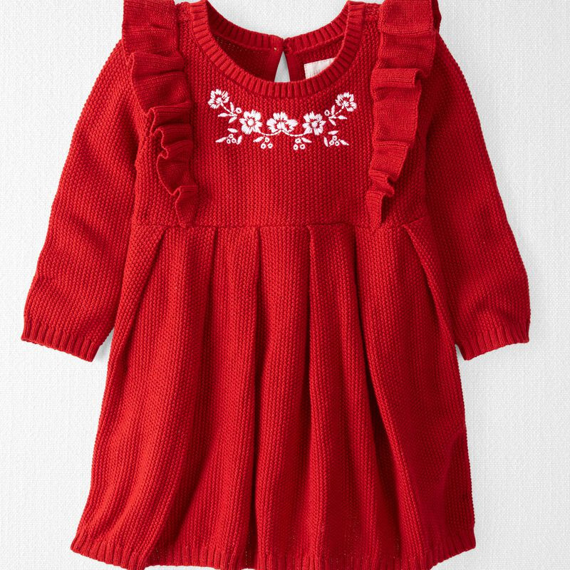 Organic Cotton Sweater Dress | Carter's