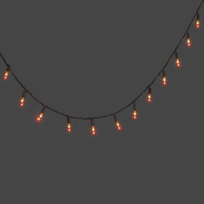 100ct LED Miniature Glass String Lights Double Orange/Yellow - Hyde and EEK! Boutique™ | Target