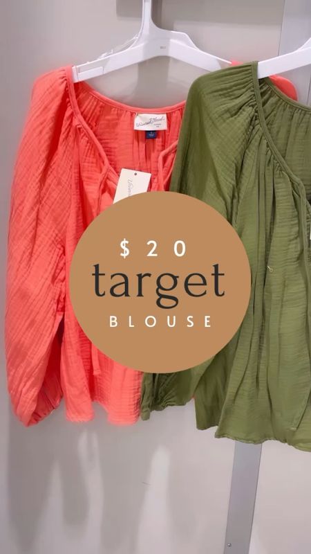 New Target $20
Blouse!

#LTKover40 #LTKfindsunder50 #LTKstyletip