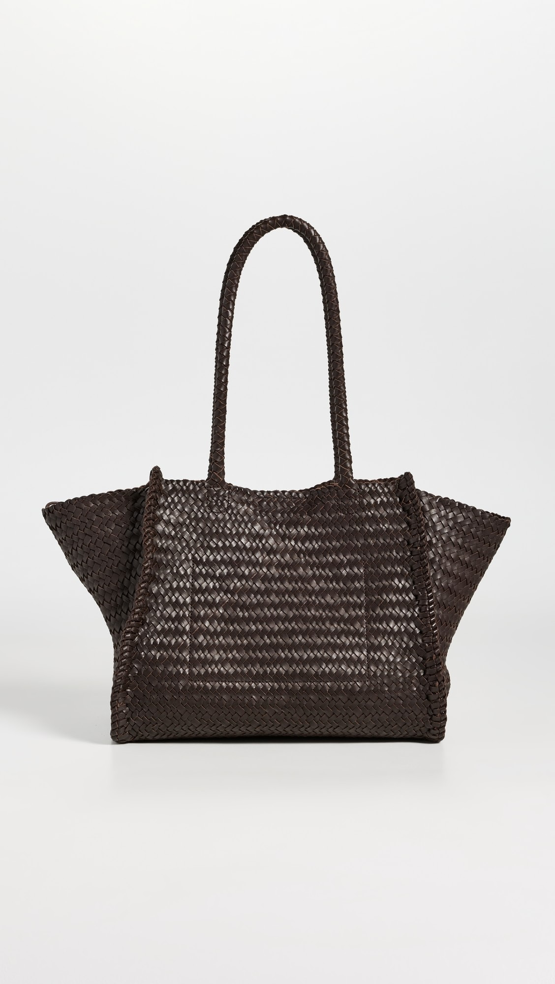 The Lexington Tote in Woven Leather | Shopbop