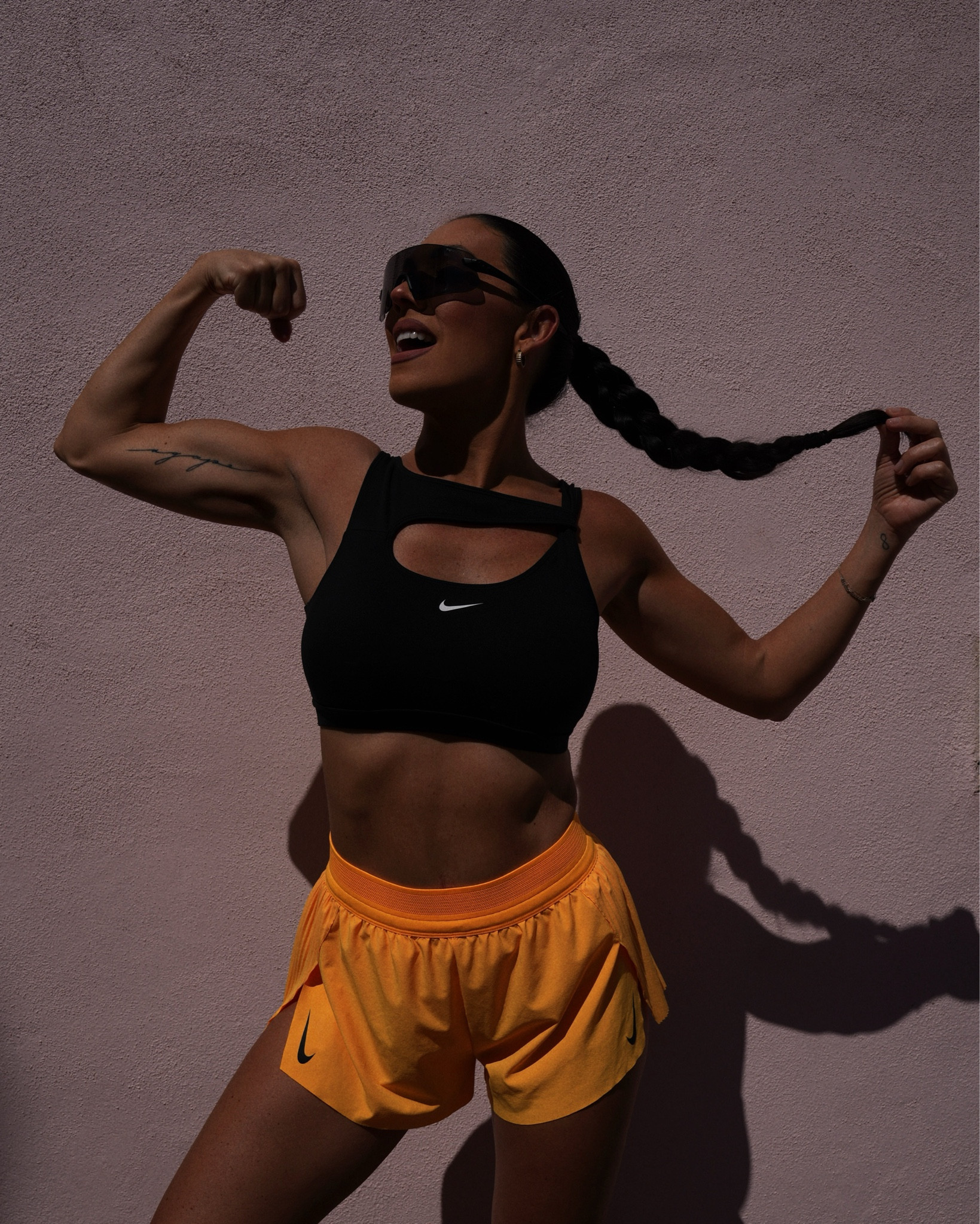 Rounding up some of my favorite activewear and shoes! These are all outfits I have worn recently for lifts and runs—I wear size small in all pieces 

Running shorts 
Sports bra 
Active 


#LTKdayinmylife #LTKActive #LTKSeasonal