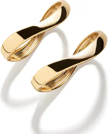 BaubleBar Tiana Set of 2 Wavy Bangle Bracelets | Nordstrom | Nordstrom