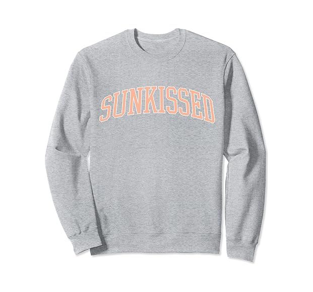 Summer Sunkissed Trendy Grapic Beachy Vacation Sweatshirt | Amazon (US)