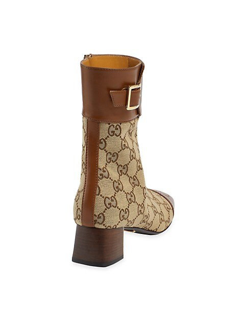 Ellis GG Canvas Ankle Boots | Saks Fifth Avenue