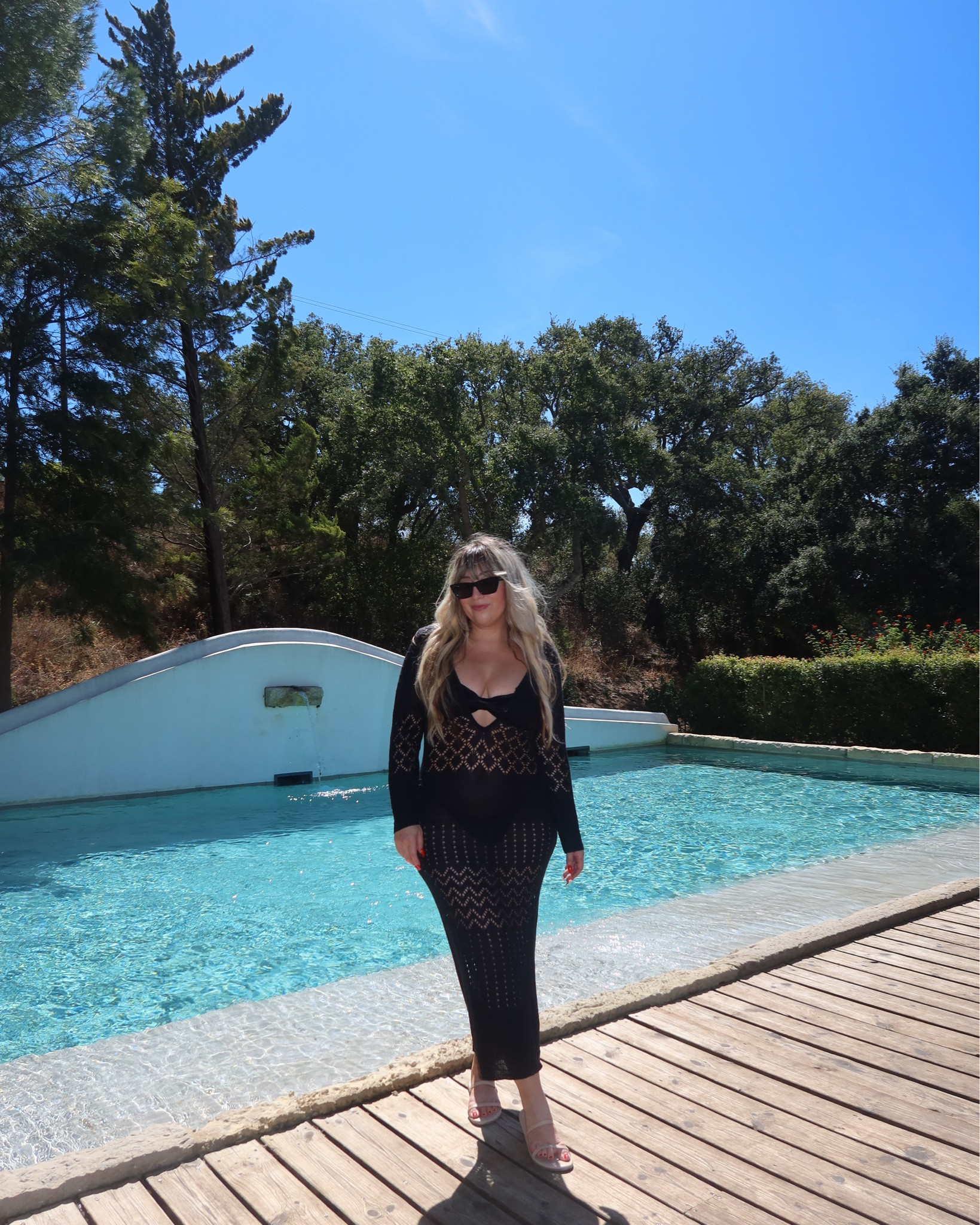 Sleek and chick swim day look for a pool day in portugal 

#LTKSwim #LTKFindsUnder100