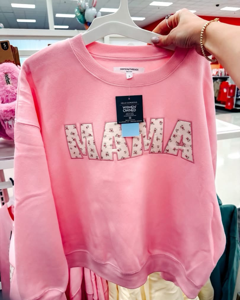 The mom sweatshirts and slippers at Target right now are PERFECT for Mother’s Day!!! LOVE! 💗 

#mom #motherday #target #targetfinds #mama #womensfashion