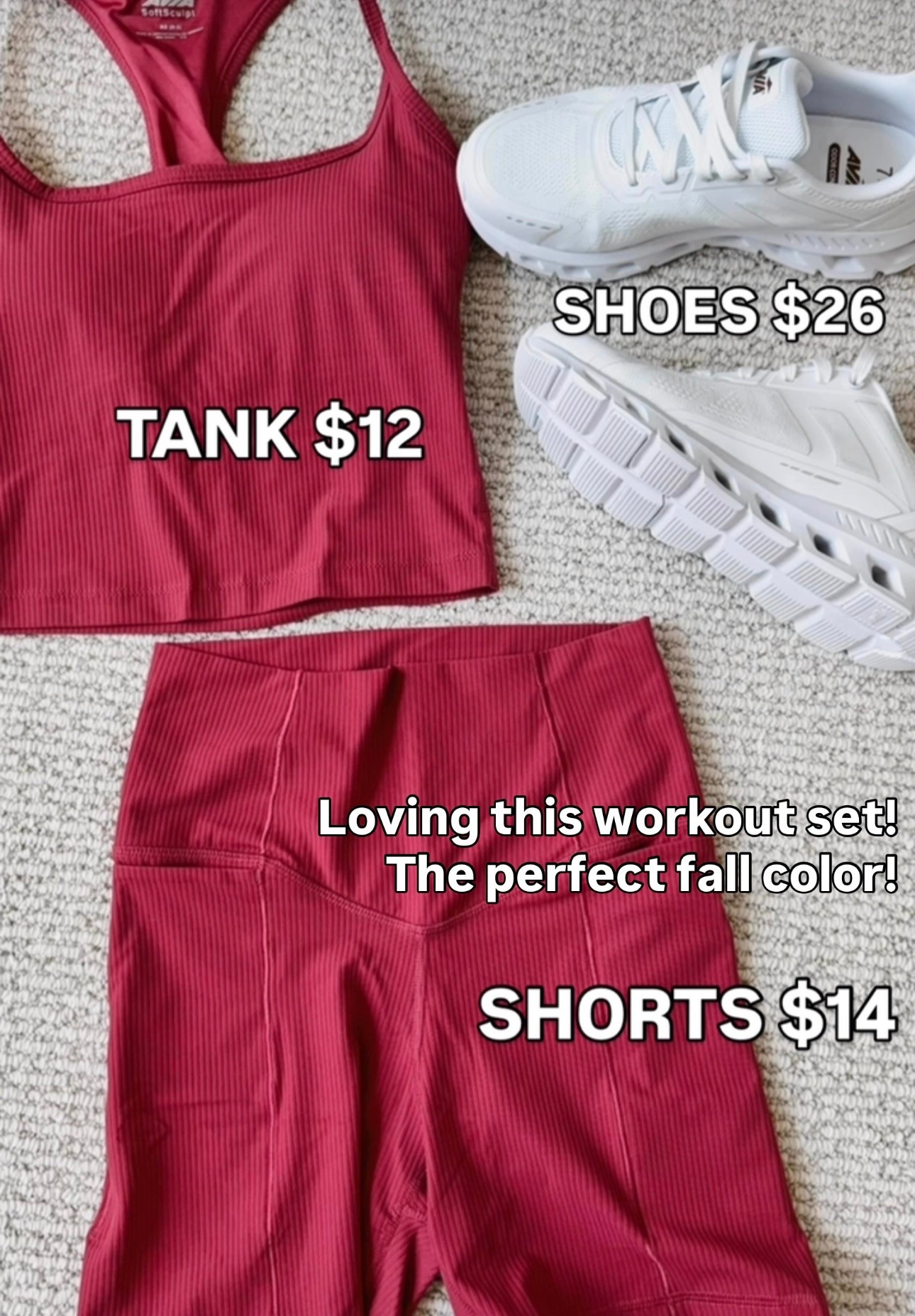 Loving this workout set! So cute and the perfect fall color!

#Walmart #WalmartPartner #WalmartFinds #WalmartStyle #WalmartFashion