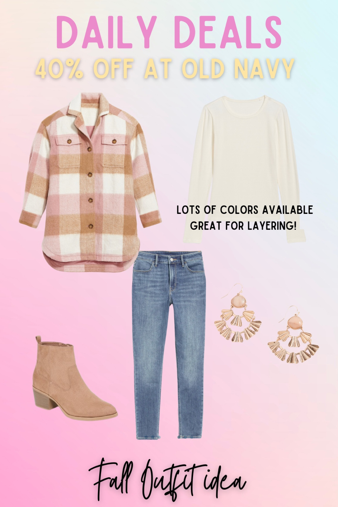 Old Navy Outfit Idea 40% off 
Fall outfit 

#LTKsalealert #LTKSeasonal #LTKunder50