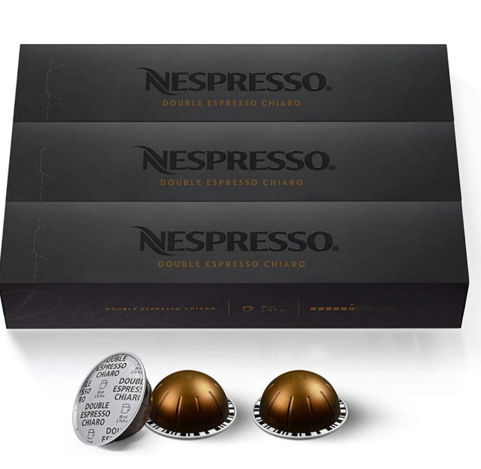 Nespresso Double Espresso Chiaro Pods are my favorite! 

#nespresso #coffee #coffeelover #coffeeaddict #icedcoffee #latte #latteart #espresso #ltkfood 

#LTKHoliday #LTKSeasonal