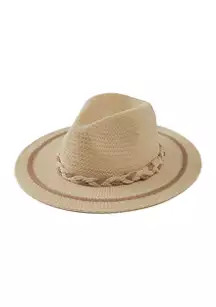 Braided Band Packable Panama Hat | Belk