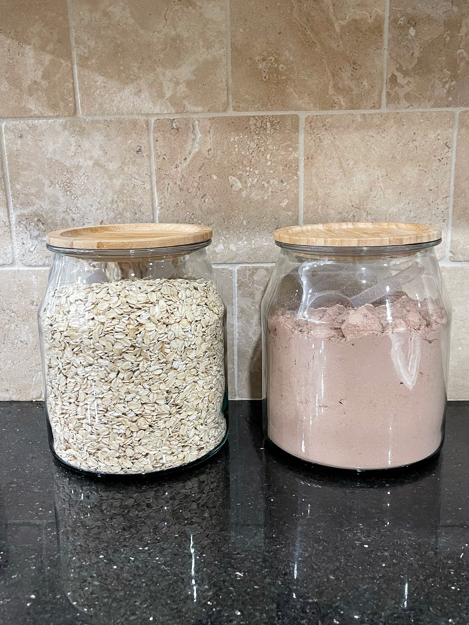 112 ounce glass jars with bamboo lids, kitchen storage, storage jars, jars for kitchen 

#LTKfindsunder100 #LTKGiftGuide #LTKfindsunder50