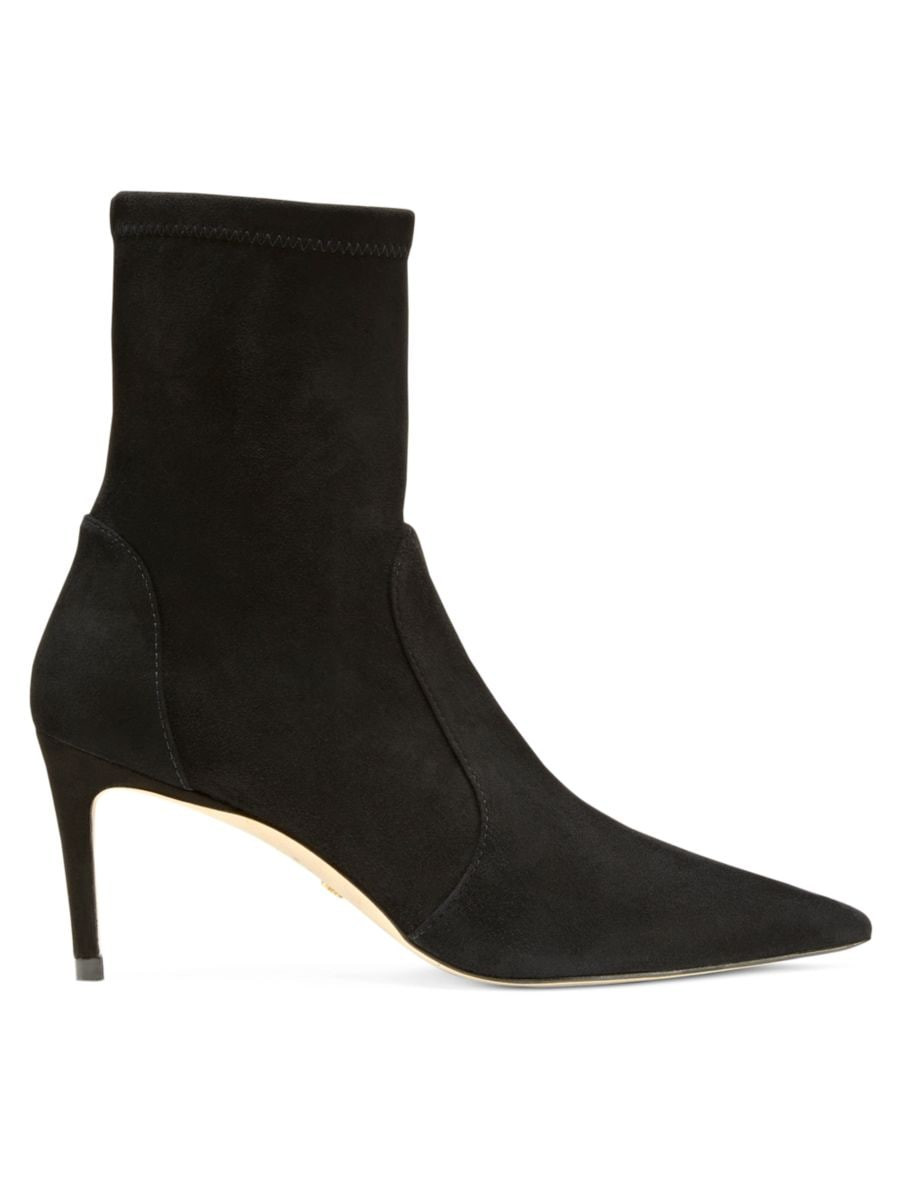 Stuart Stretch Suede Booties | Saks Fifth Avenue