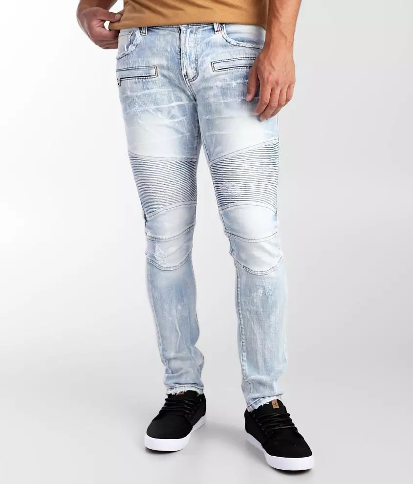 Monaco Moto Skinny Stretch Jean | Buckle