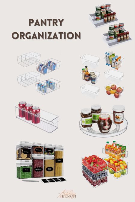 Pantry organization and storage ideas! Containers and bins  

#LTKhome