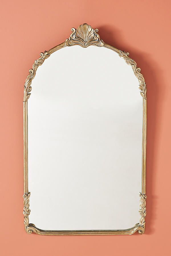 Camillia Portrait Mirror By Anthropologie in Gold Size M | Anthropologie (US)