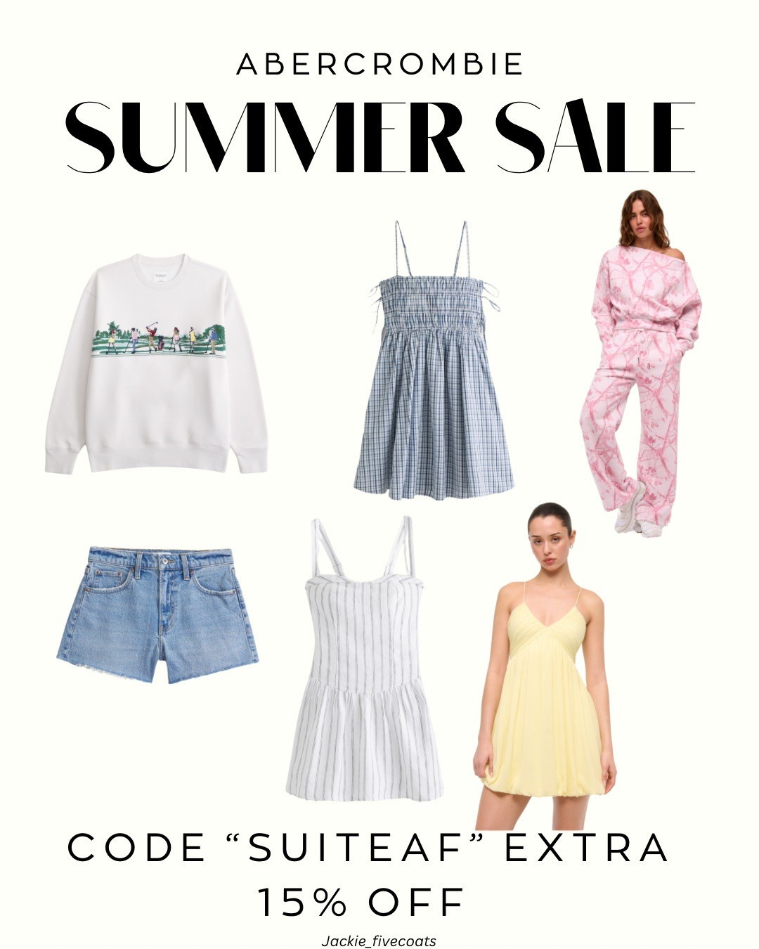 Abercrombies biggest sale of the summer!

#LTKSeasonal #LTKStyleTip #LTKSaleAlert