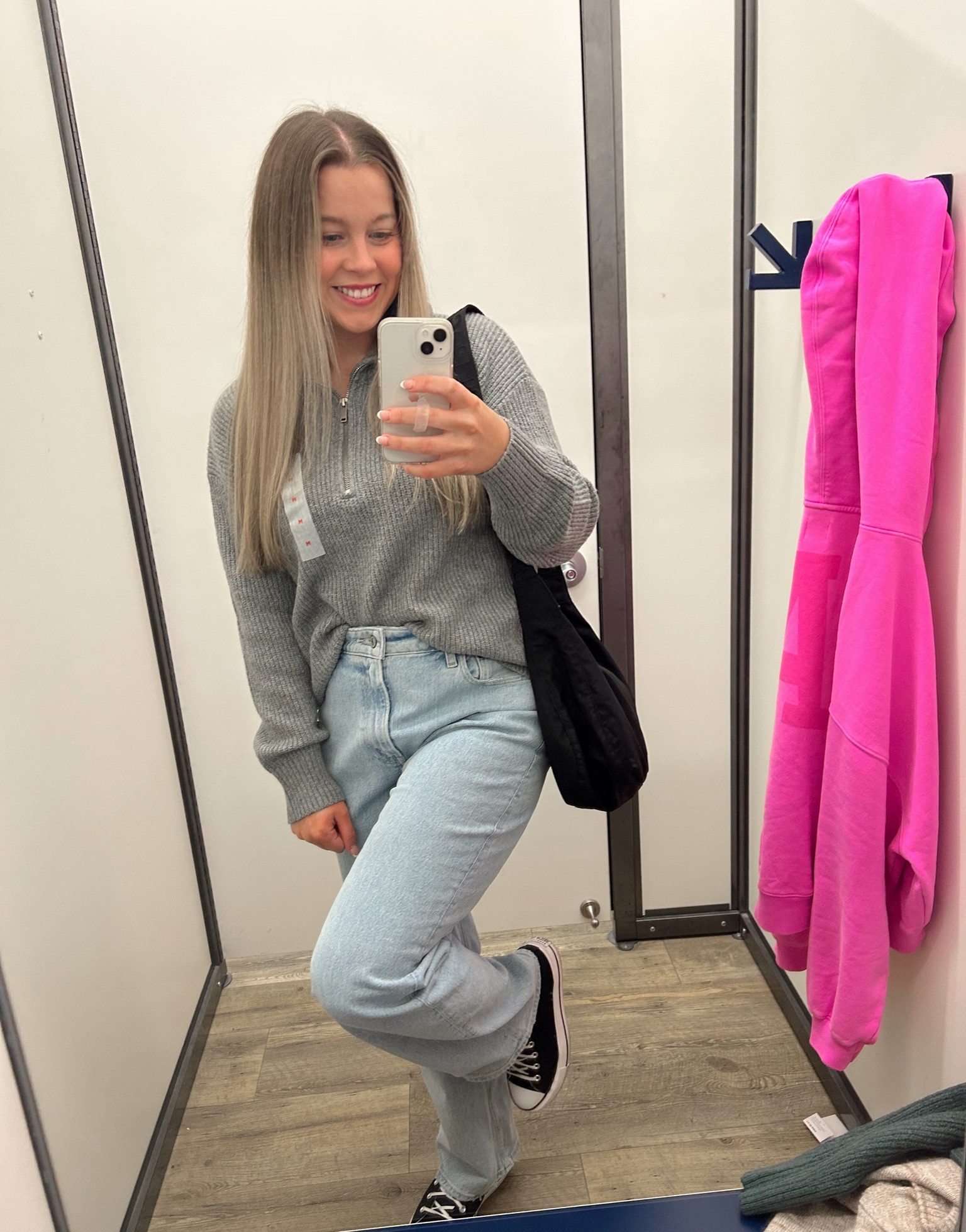 Love this quarter zip sweater and it’s on sale for 30% off with code: HURRY online right now! 
I wore this so much last year so I went back and got it in multiple colors this year. 
Wearing size medium🫶🏼
Size 29 short in jeans (I’m 5’5.5”) they run a little long. 

#LTKfindsunder50 #LTKstyletip #LTKSeasonal
