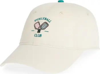 FRASIER STERLING Embroidered Pickle Ball Baseball Cap | Nordstromrack | Nordstrom Rack