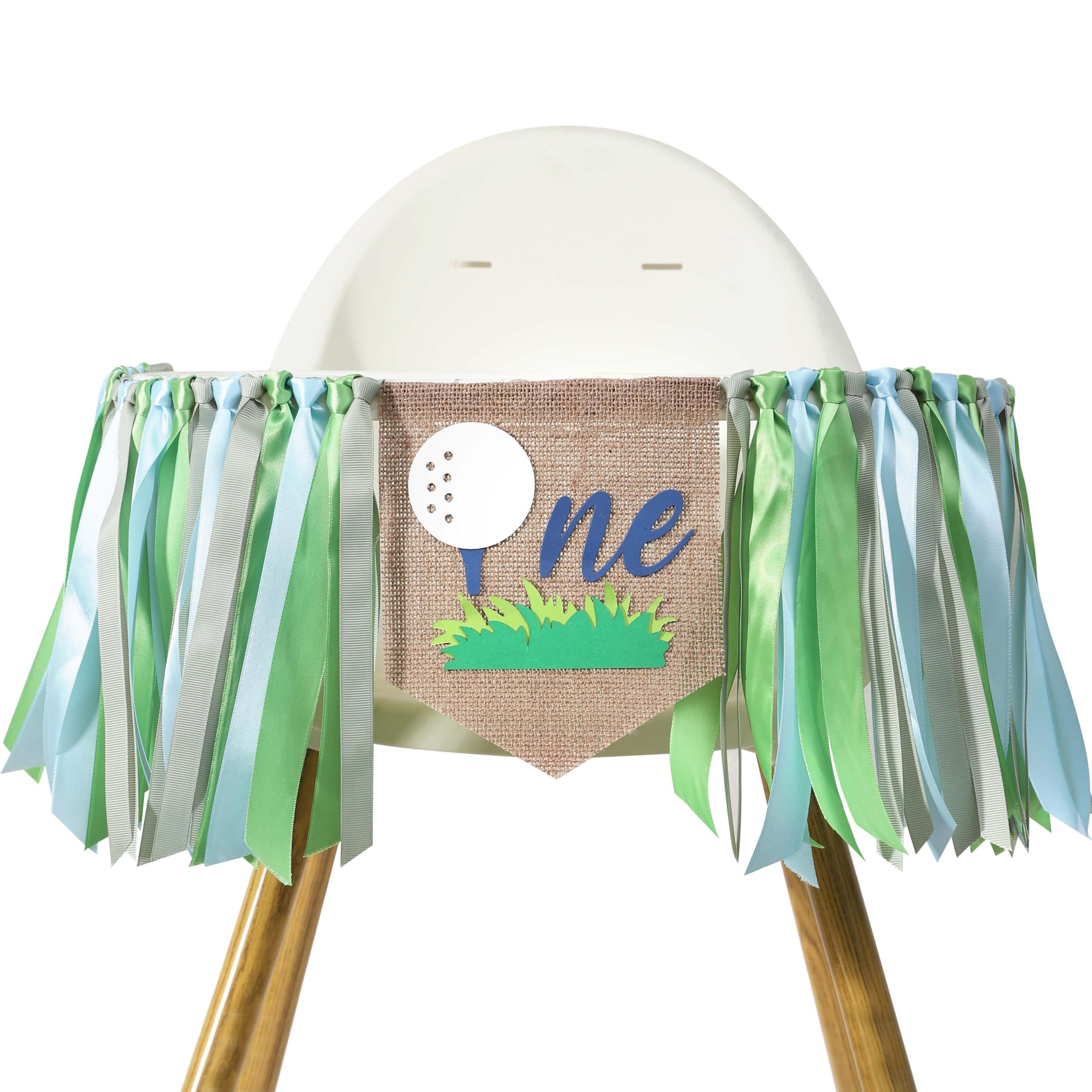 Golf 1st Birthday High Chair Banner - Golf 1st Birthday Party Decorations,Hole In One First Birth... | Amazon (US)
