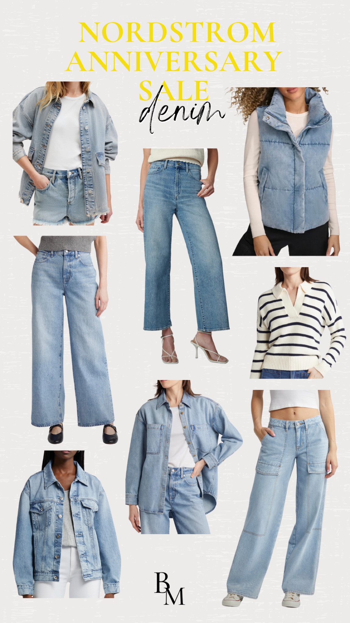 Nordstrom anniversary sale, nsale, nordstrom sale jeans, nordstrom sale denim, denim sale, denim puffer vest, denim jacket, denim shirt jacket 

#LTKstyletip #LTKSeasonal #LTKsalealert
