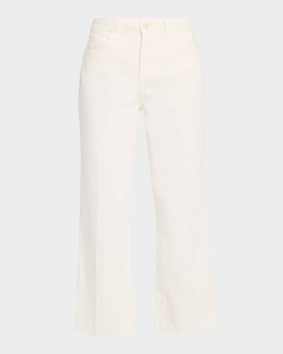 Wanda High-Rise Cropped Wide Jeans | Neiman Marcus